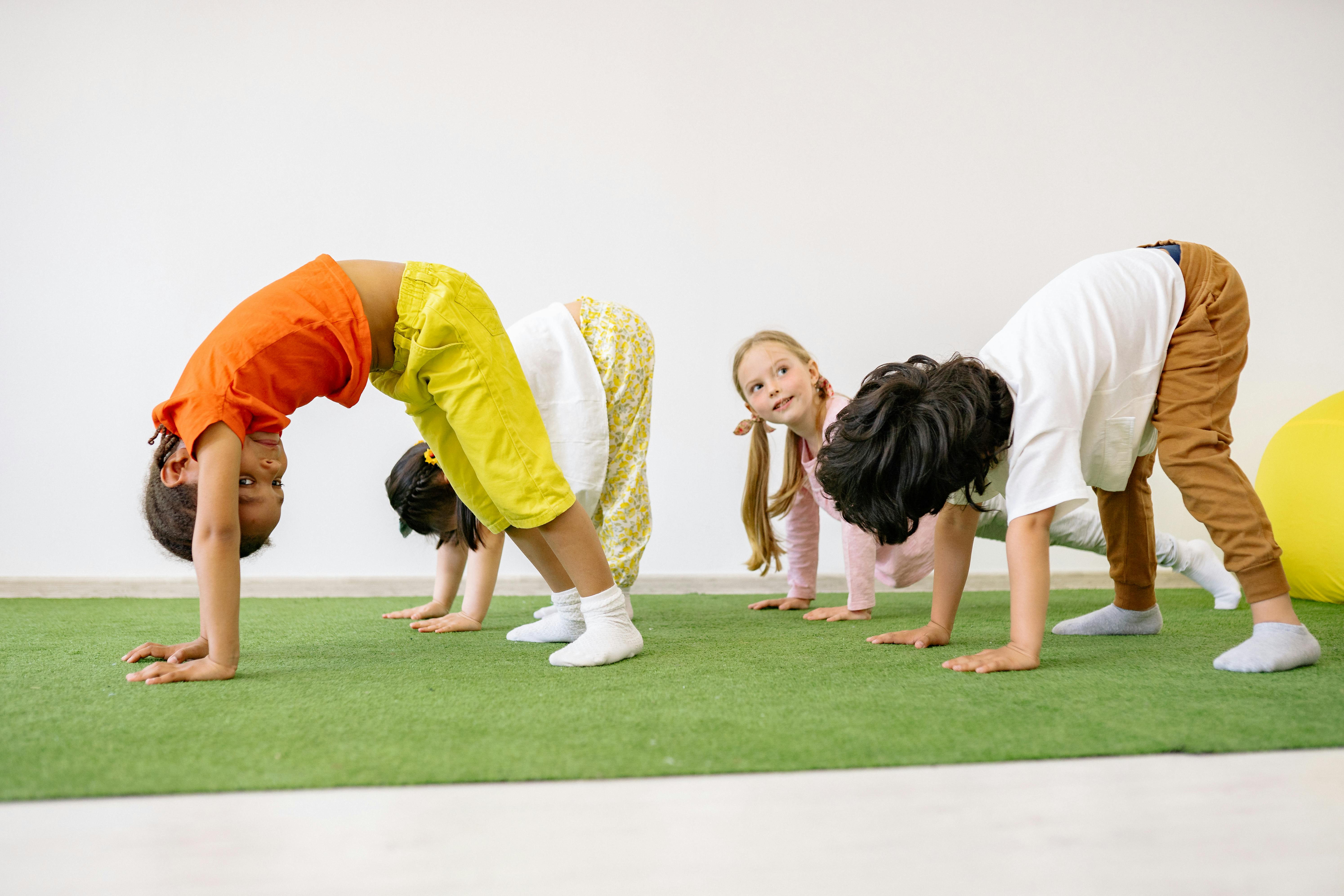 Kinderyoga Stunde mit Andrea